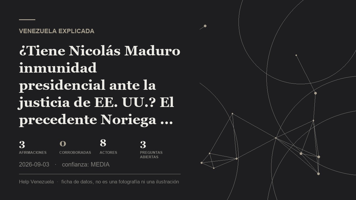 Editorial illustration for Venezuela Explicada