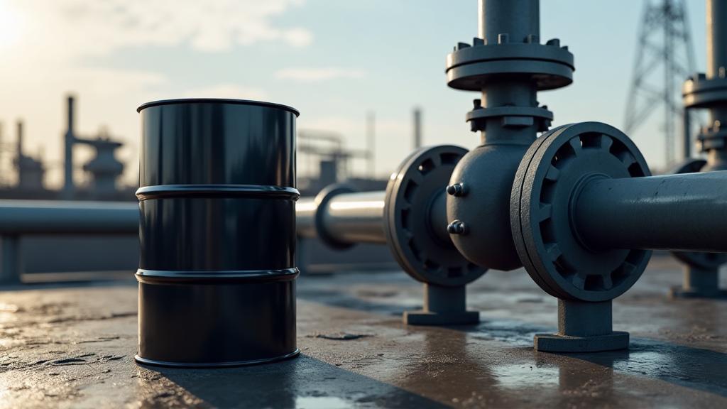 Editorial illustration for Petróleo y Energía
