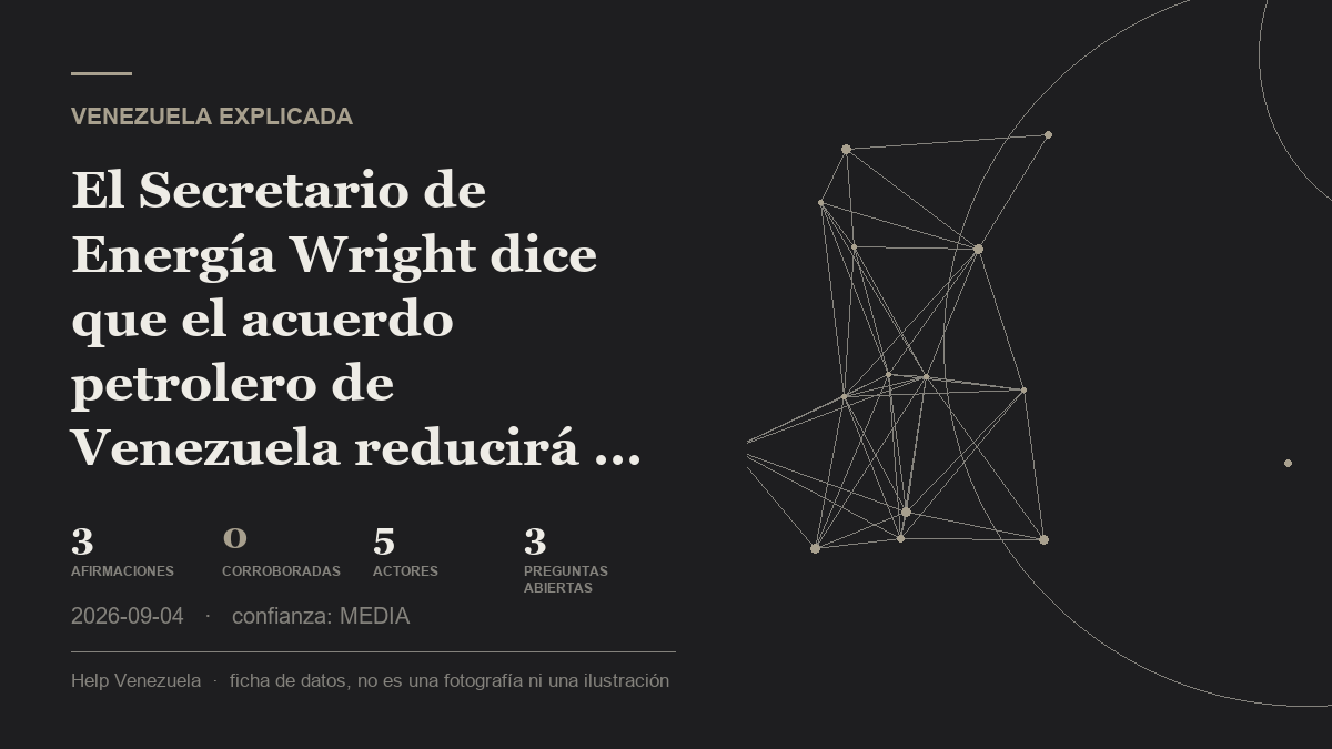 Editorial illustration for Venezuela Explicada