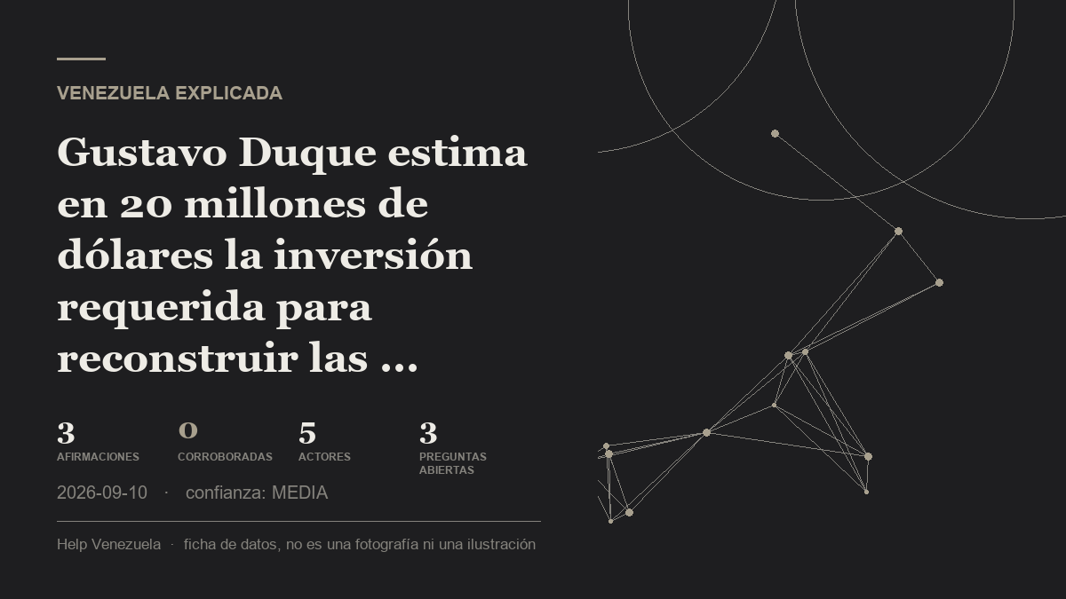 Editorial illustration for Venezuela Explicada