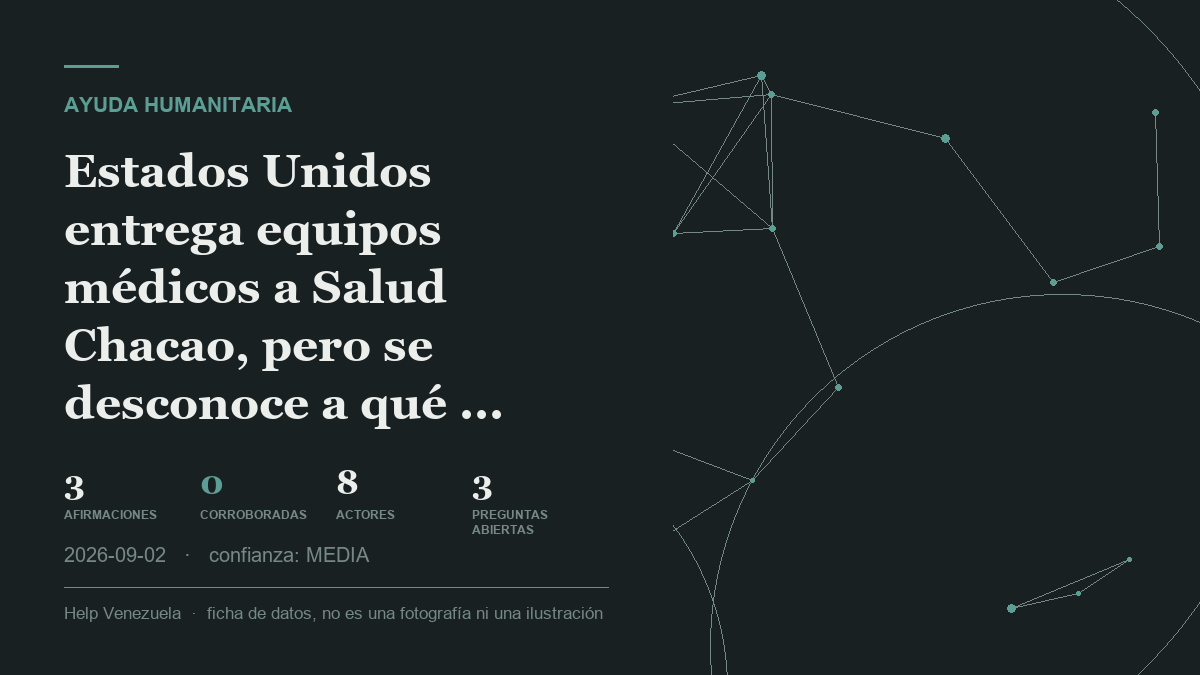 Editorial illustration for Ayuda humanitaria