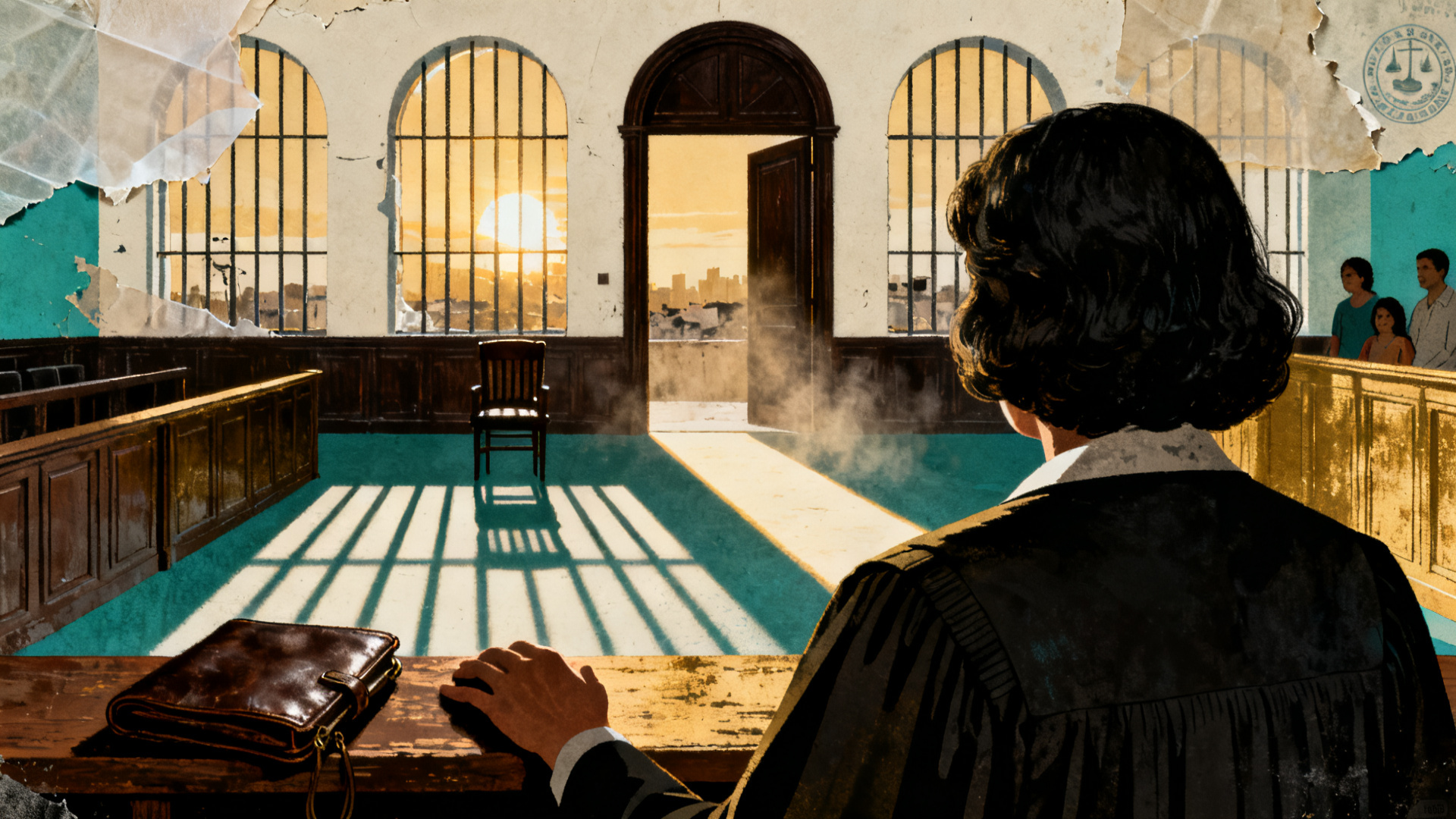 Editorial illustration for Derechos humanos