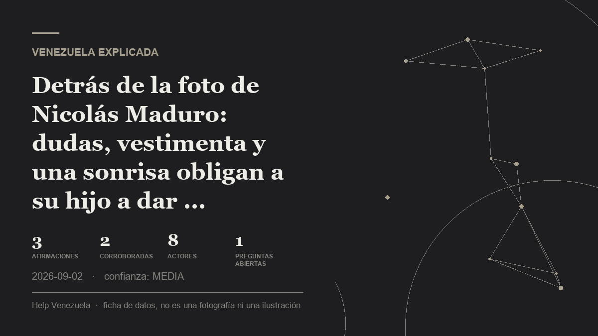 Editorial illustration for Venezuela Explicada