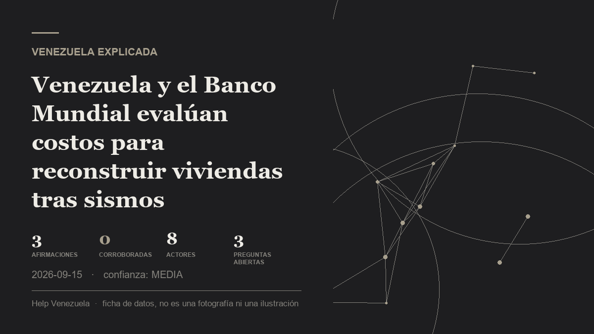 Editorial illustration for Venezuela explicada