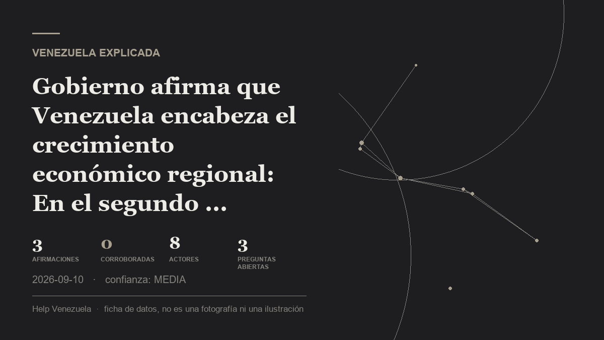 Editorial illustration for Venezuela Explicada