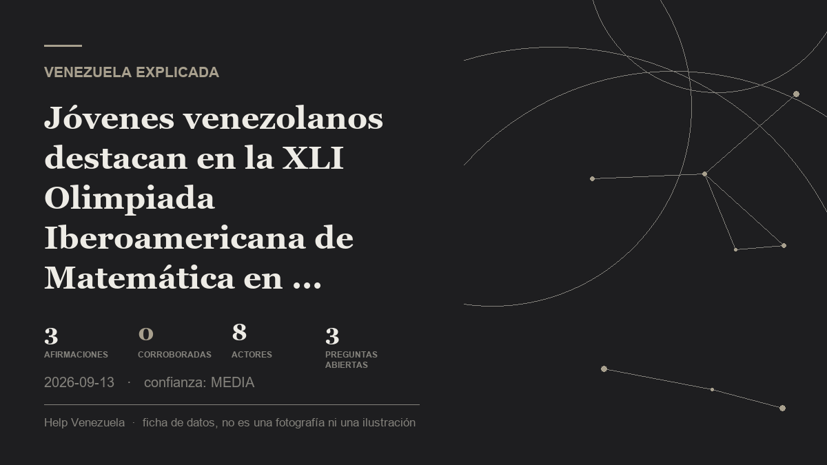 Editorial illustration for Venezuela Explicada