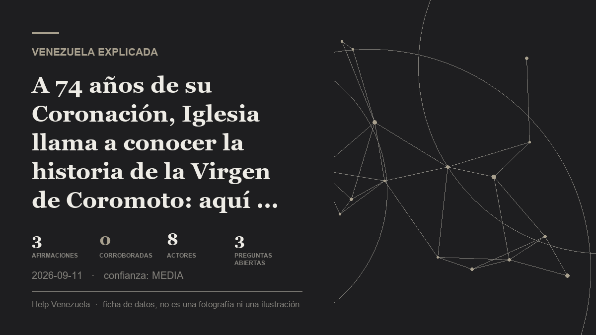 Editorial illustration for Venezuela Explicada