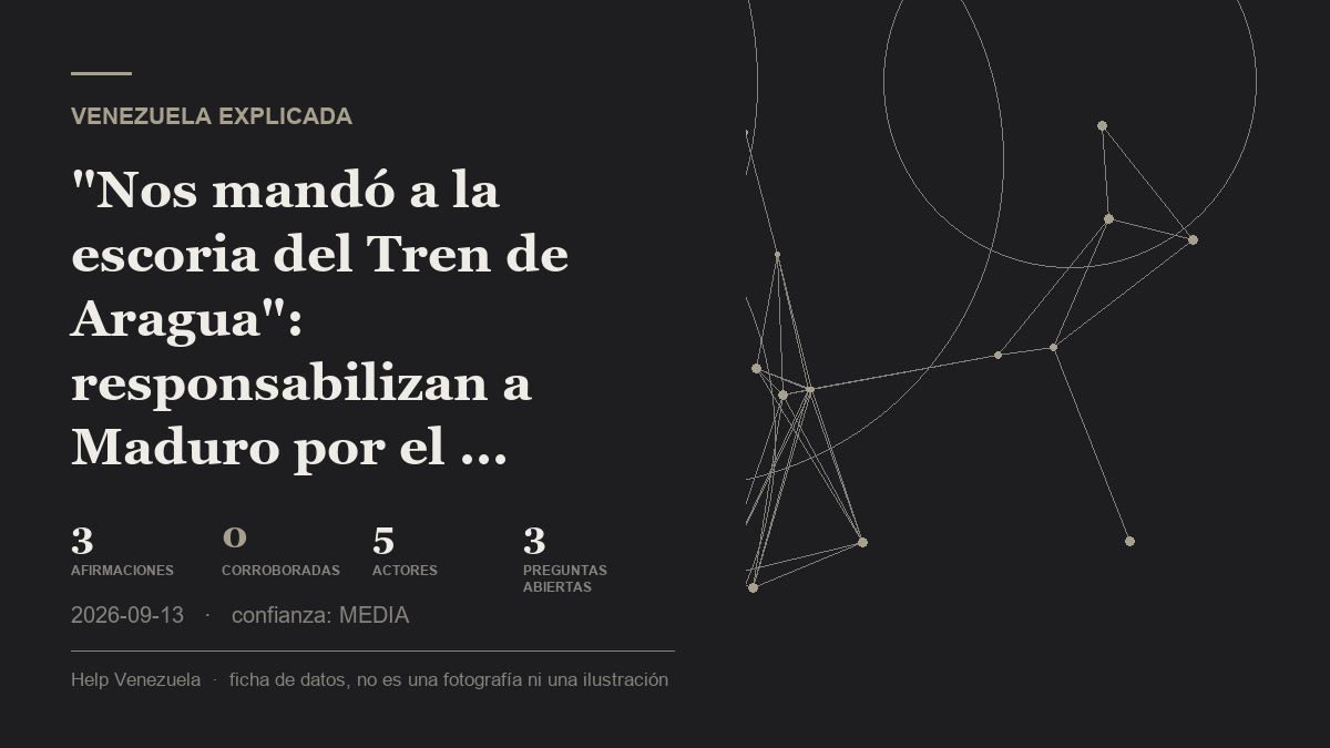 Editorial illustration for Venezuela Explicada