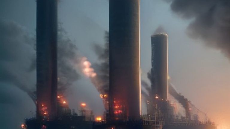 Editorial illustration for Petróleo y Energía