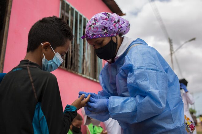 Venezuela teme más a la malaria que al Covid