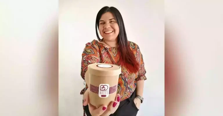 Lucía García, la venezolana que triunfa con su propia fábrica de helados artesanales en Chile