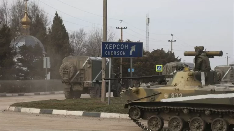 Ciudad ucraniana de Jersón fue tomada por las fuerzas rusas